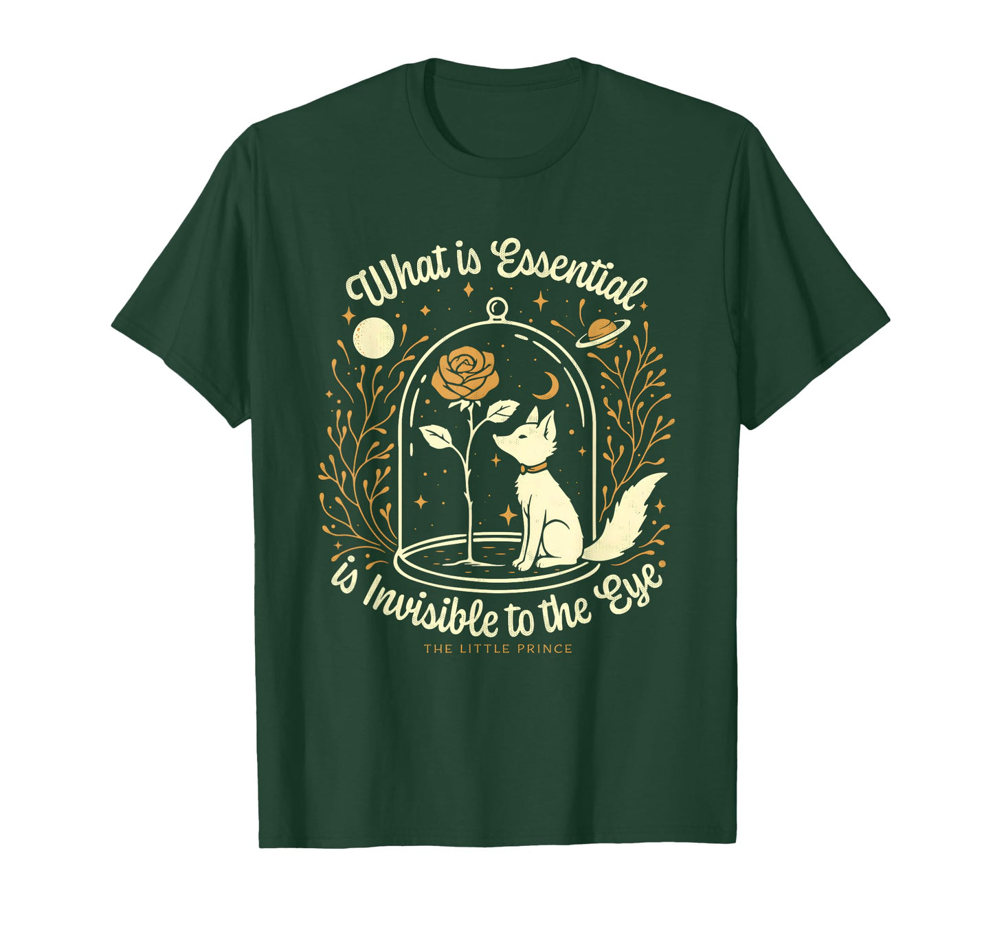 What Is Essential Is Invisible To The Eye The Little Prince T-Shirt
