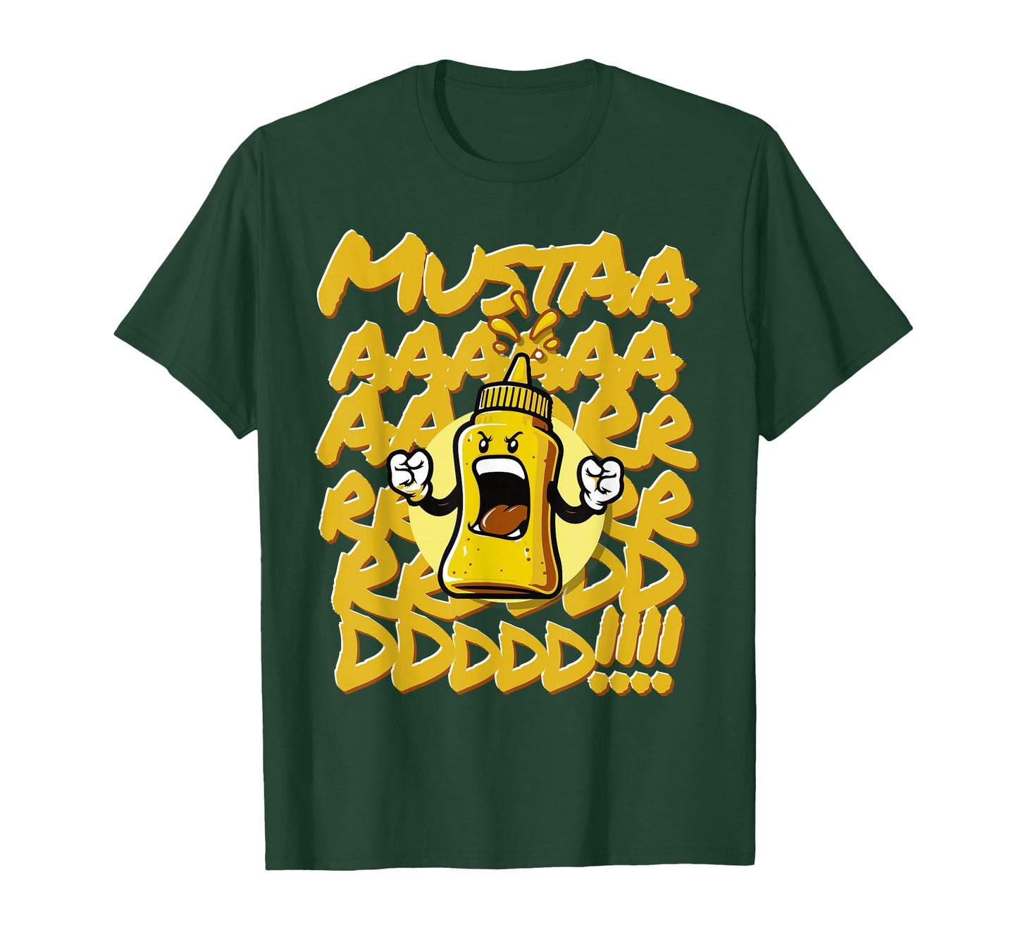 Mustard Bottle Scream T-Shirt