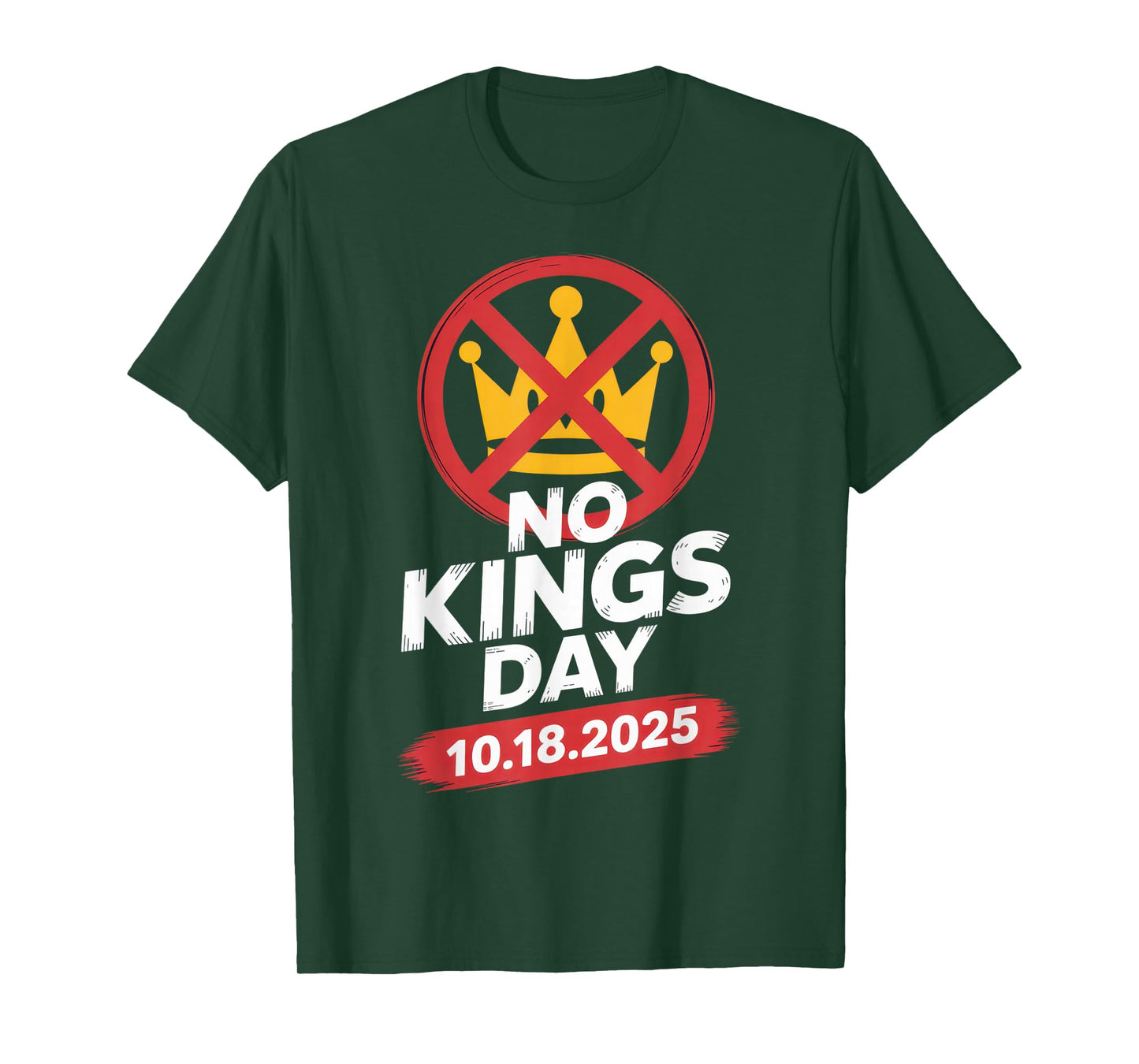No Kings Day Celebration for Fun-Loving Rebels October 2025 T-Shirt