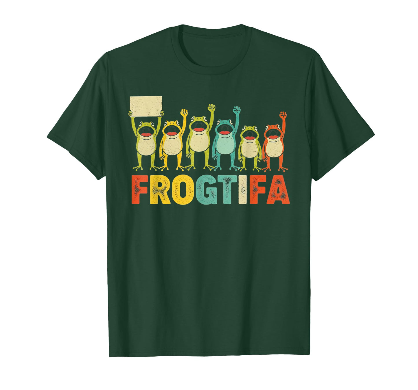 Ribbit Against The Machine Funny Portland Frog Resist T-Shirt