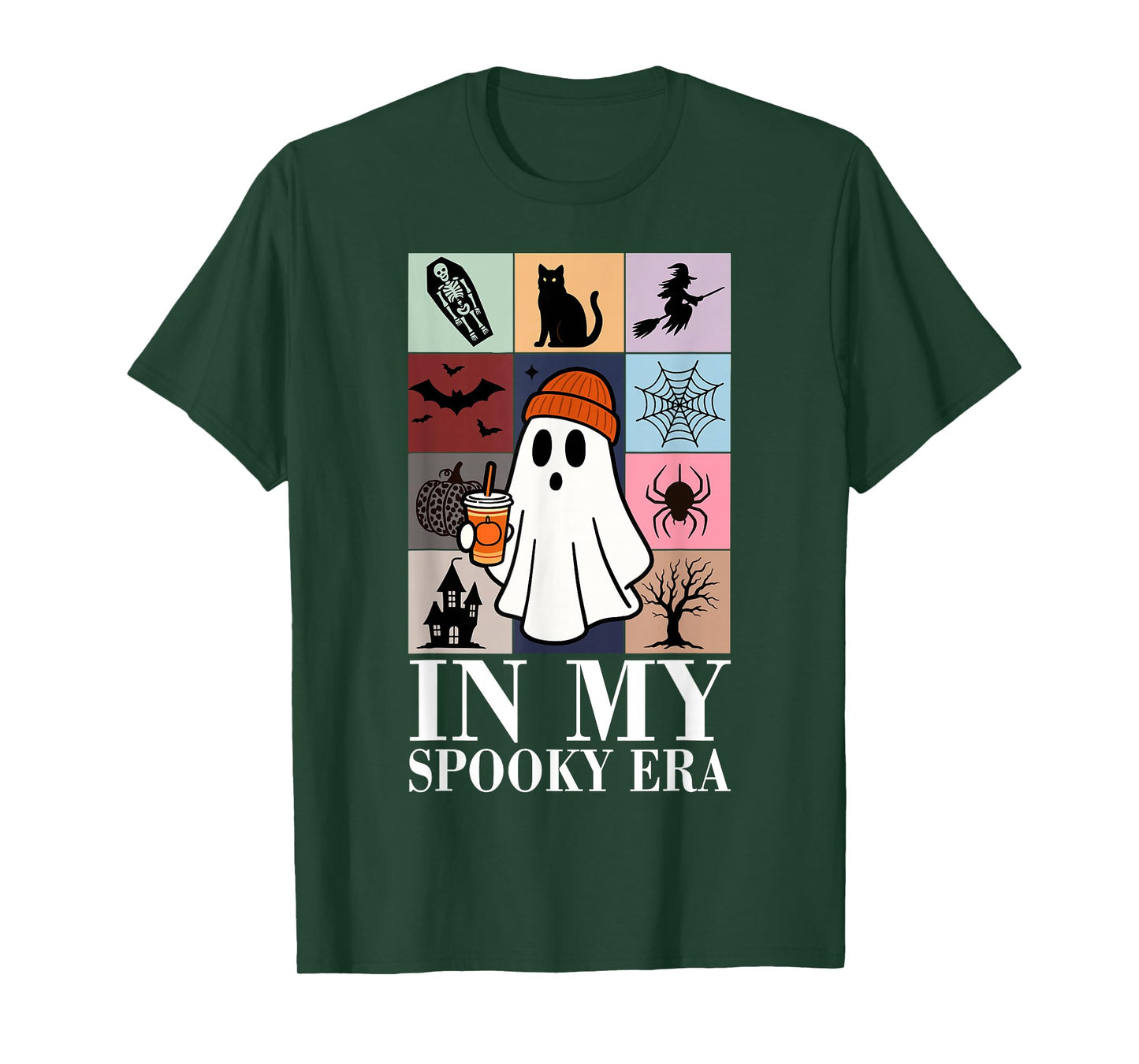 In My Spooky Era Cute Ghost Halloween Costume Girl Women Kid T-Shirt