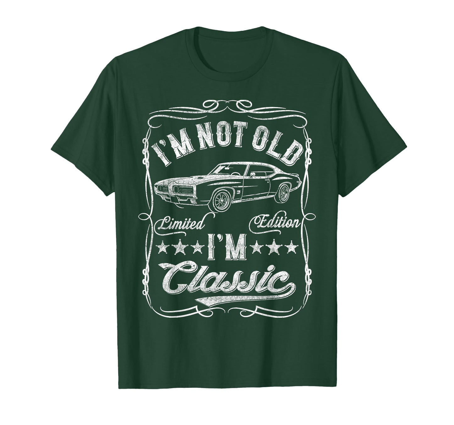 I'm Not Old I'm Classic Funny Car Vintage Mens & Womens Cars T-Shirt
