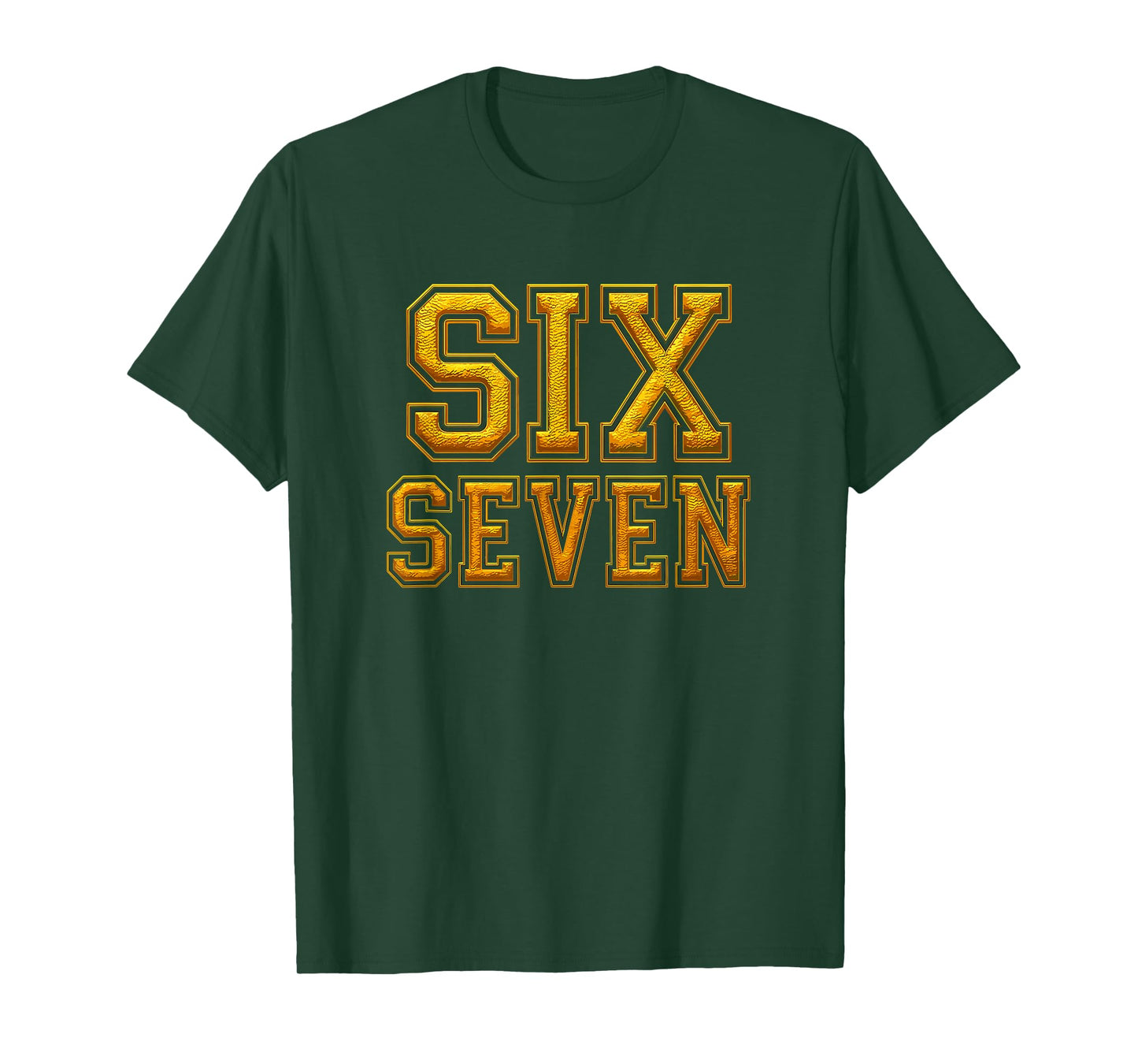 Six Seven 67 Gen Alpha Funny Slang Meme T-Shirt