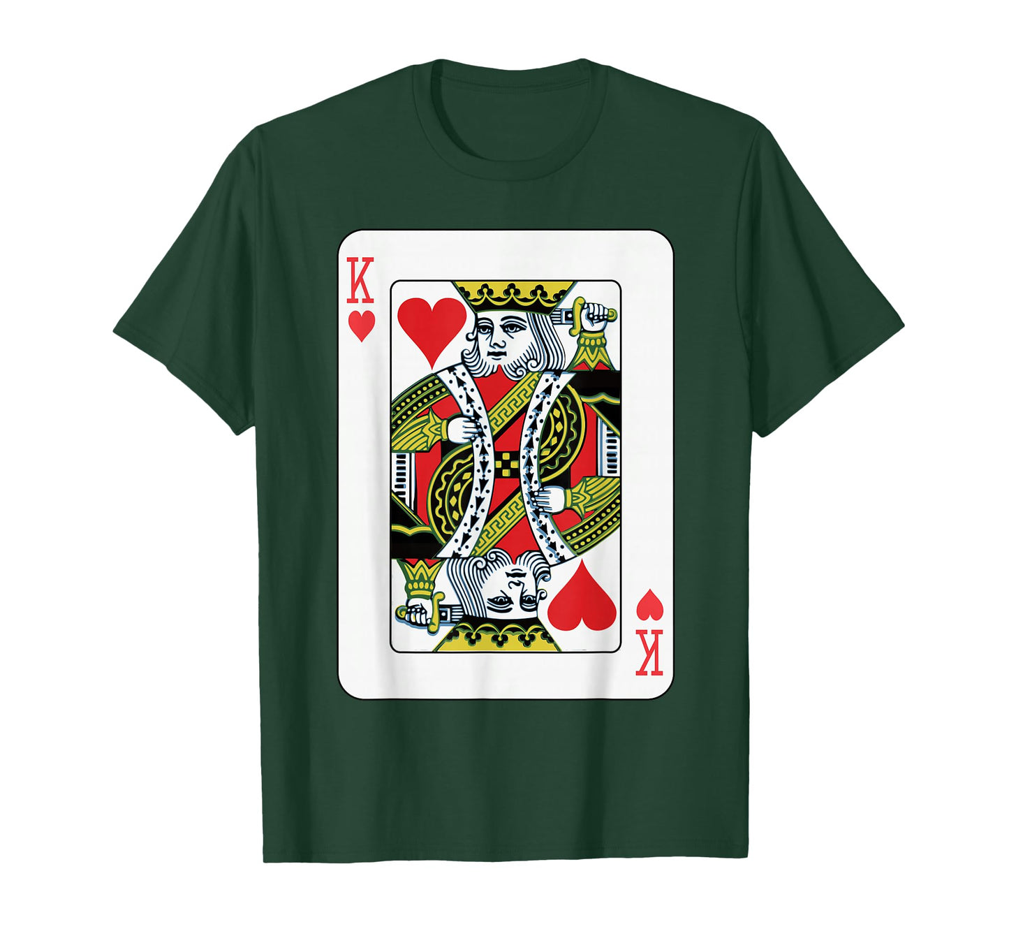 Herzkönig Playing Cards T-Shirt