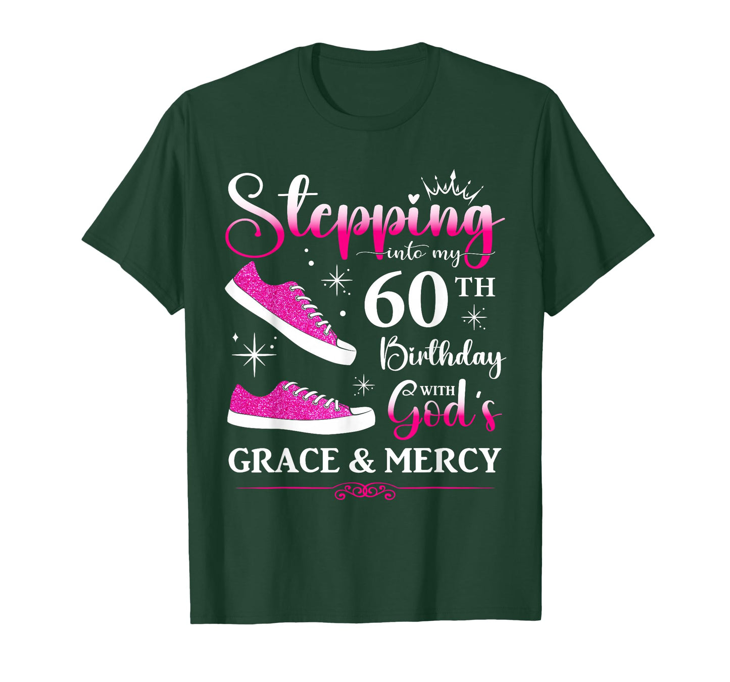 60th Birthday sixty 60 Years Old Bday Party Funny Womens BD T-Shirt