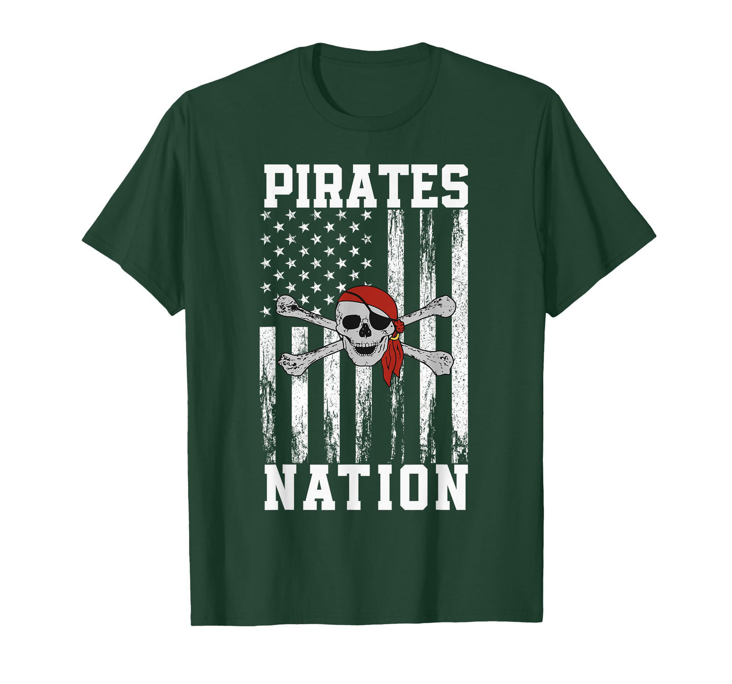 Port Charlotte Pirates Logo Nation HS T-Shirt
