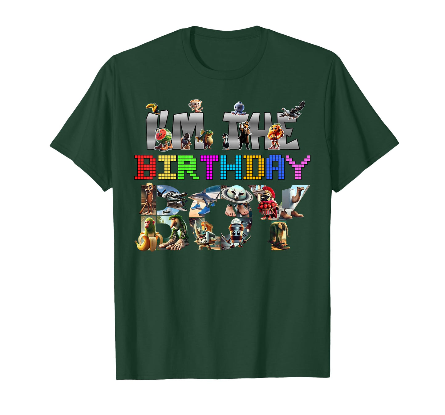 I'm The Birthday Boy Italian Brainrot Meme Party Funny T-Shirt