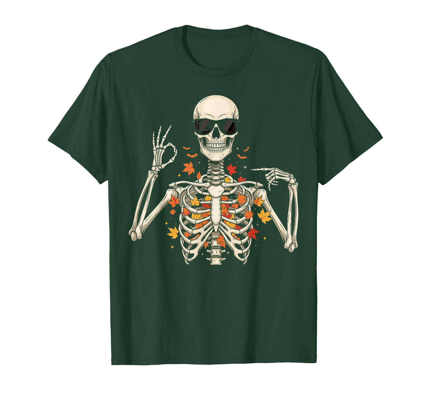67 Skeleton Meme Funny Six Seven Gen Alpha Halloween T-Shirt