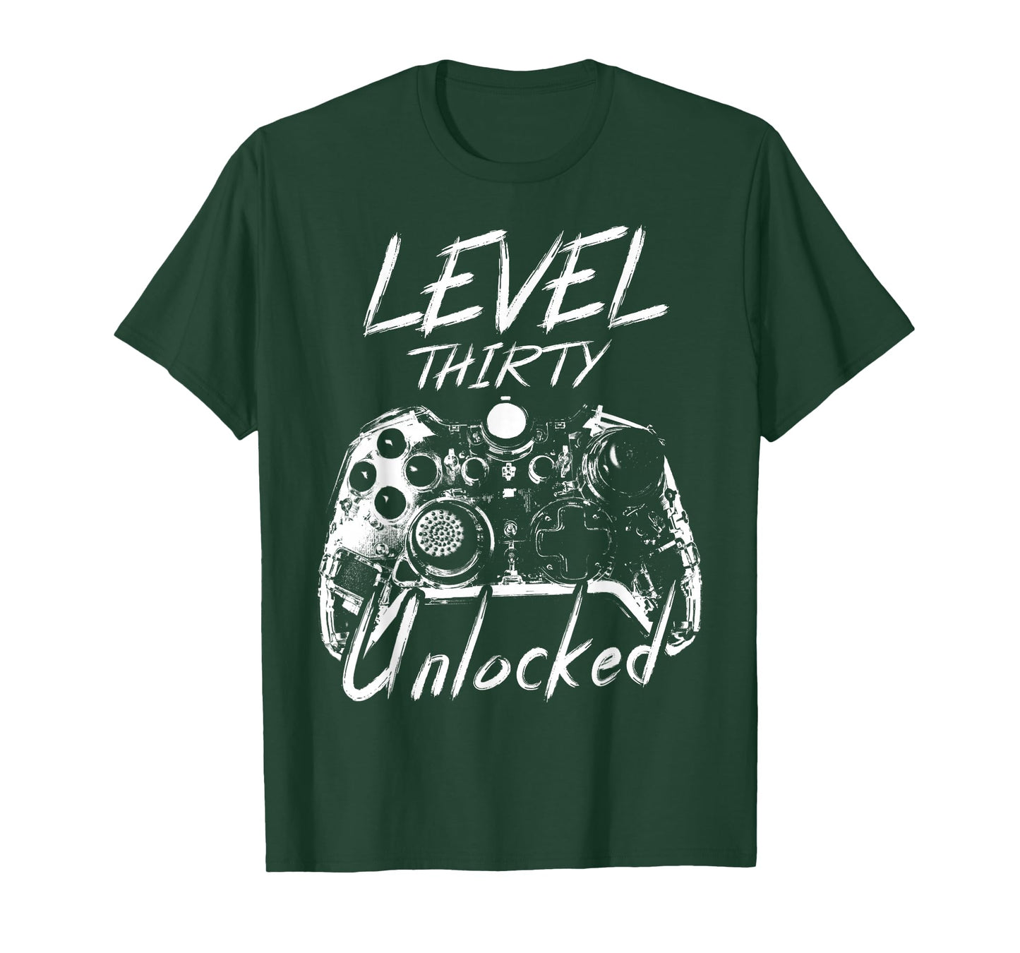 Level 30 Unlocked Shirt 30 Year Old Gift Gamer 30th Birthday T-Shirt