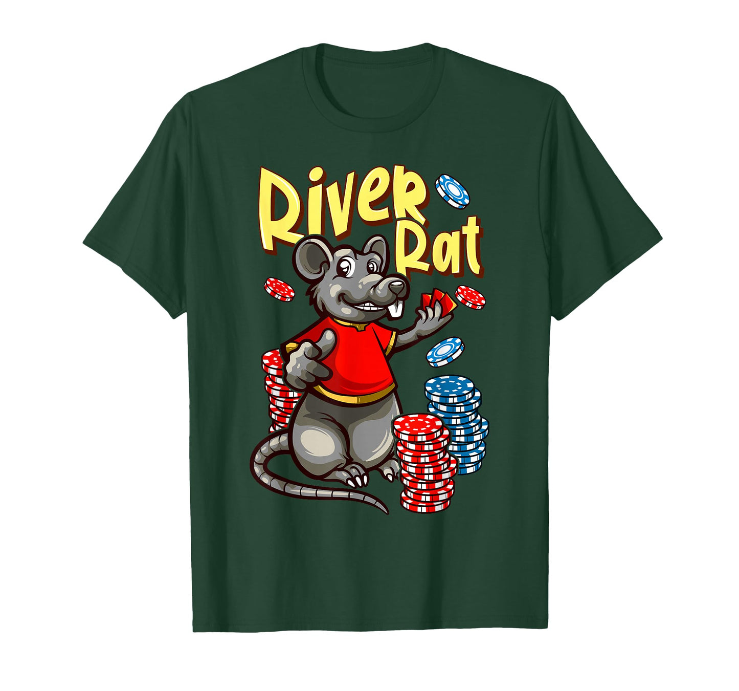 River Rat Poker T-Shirt