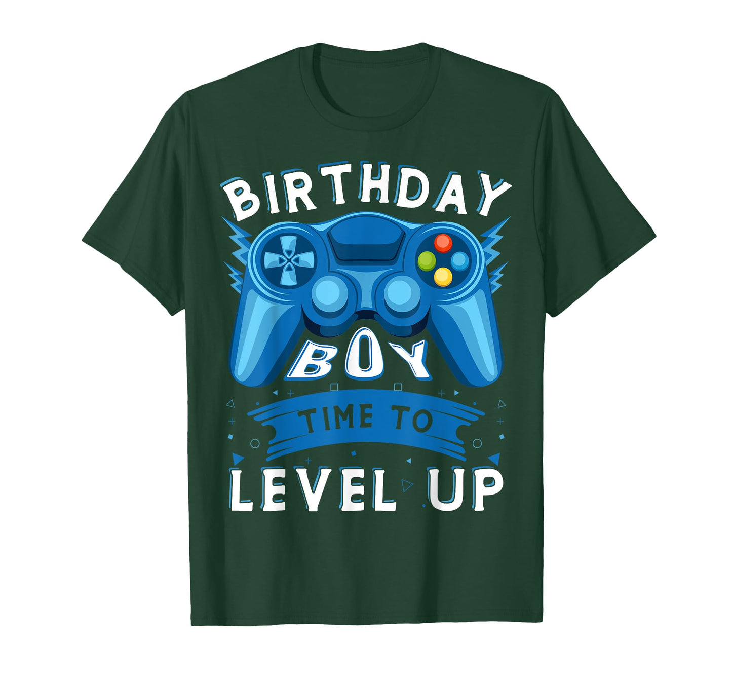 Birthday Boy Time to Level Up Video Game Birthday Gamer Boys T-Shirt