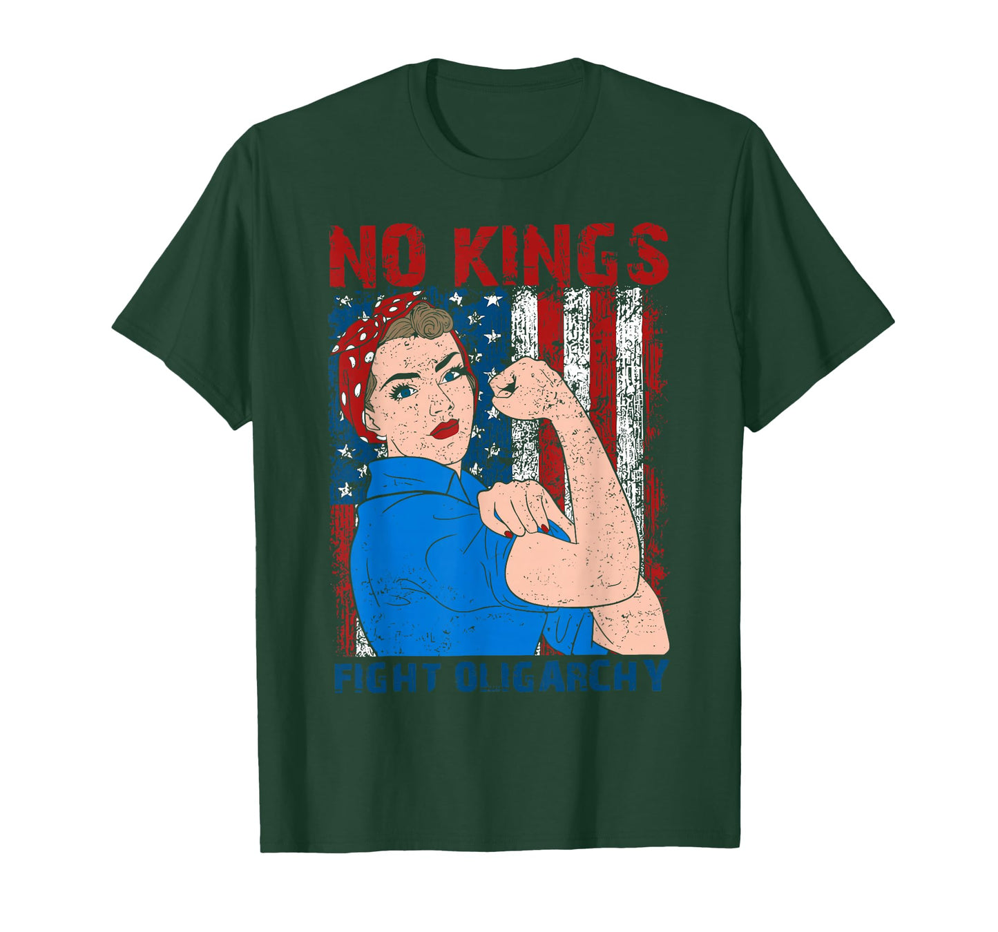 No Kings Fight Oligarchy T-Shirt