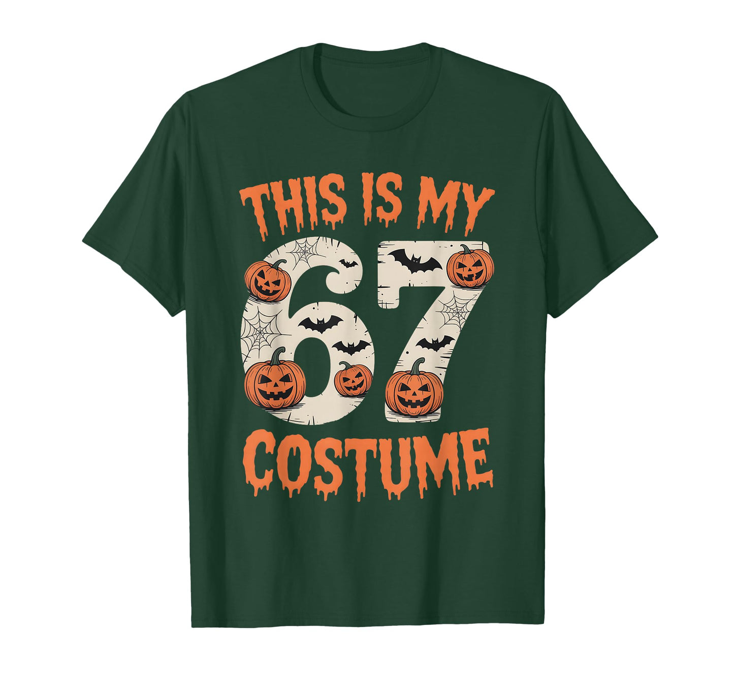 This is My 67 Costume Halloween T-Shirt