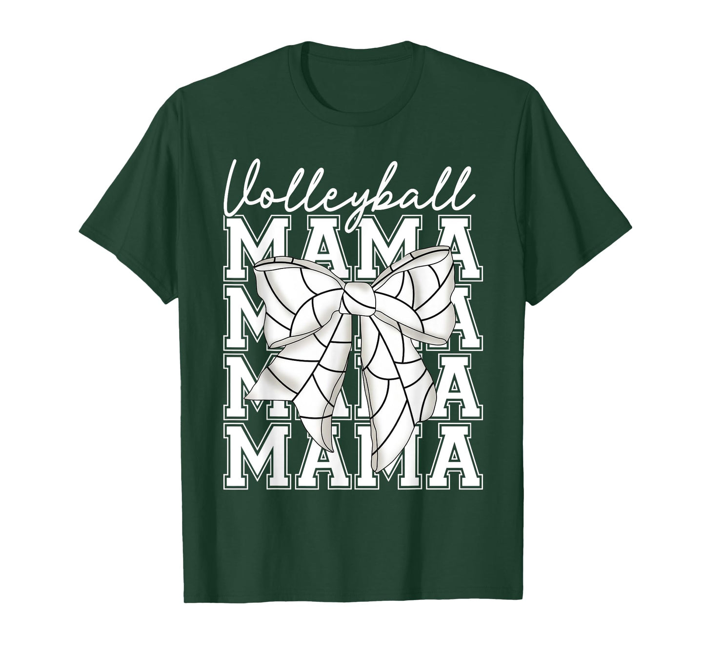 Volleyball Mama Shirt Game Day Cute Retro Volleyball Mama T-Shirt