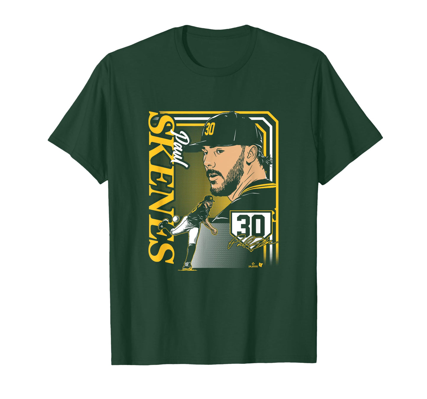 Paul Skenes Collage Frame - Pittsburgh Baseball T-Shirt