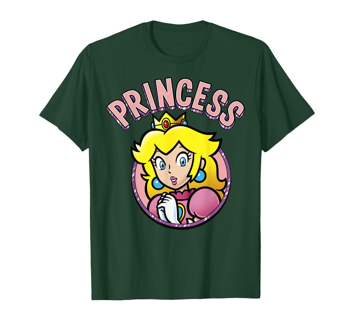 Super Mario Peach The Princess Portrait T-Shirt