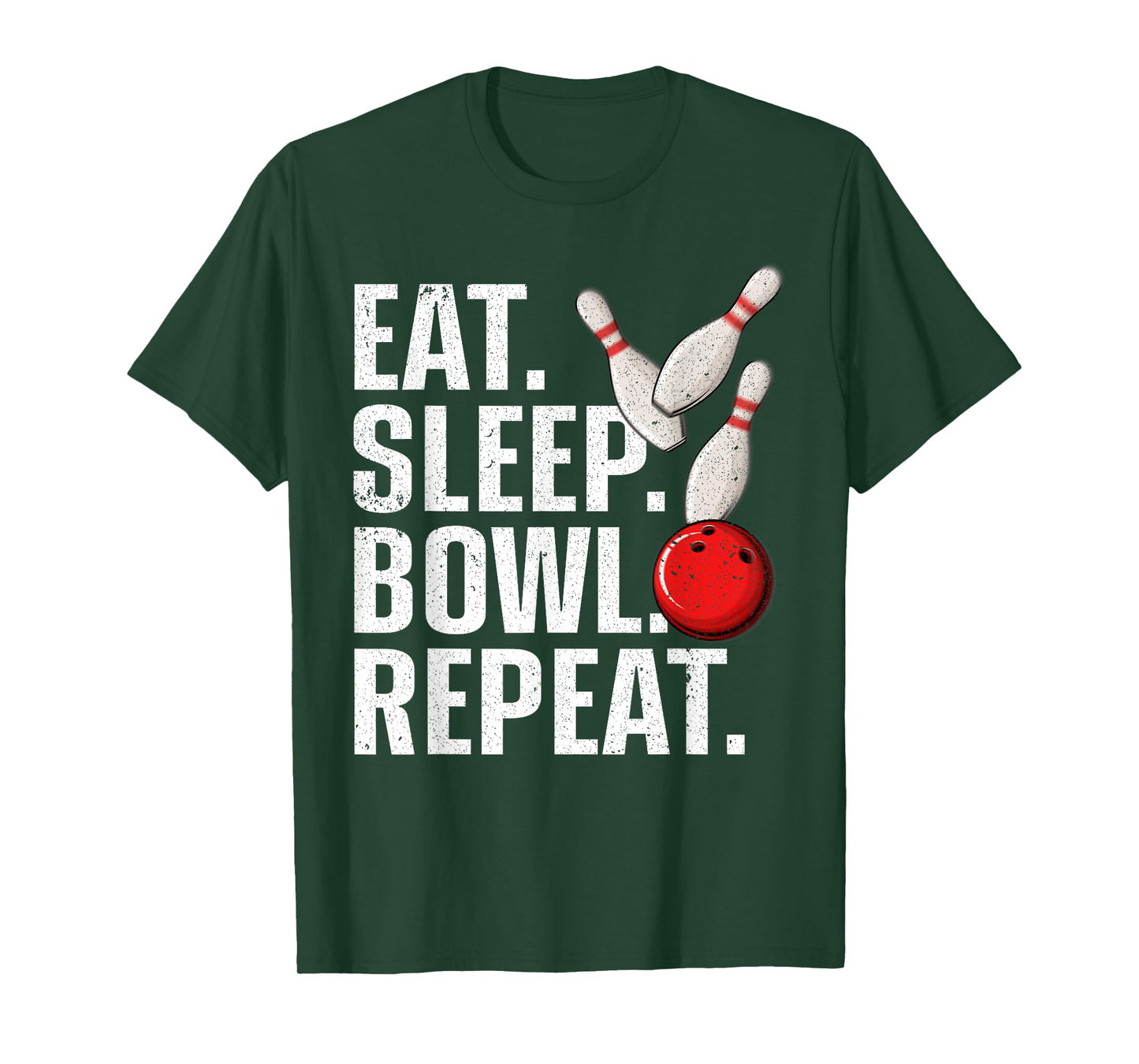Cool Bowling For Men Women Bowling League Team Sports Bowler T-Shirt