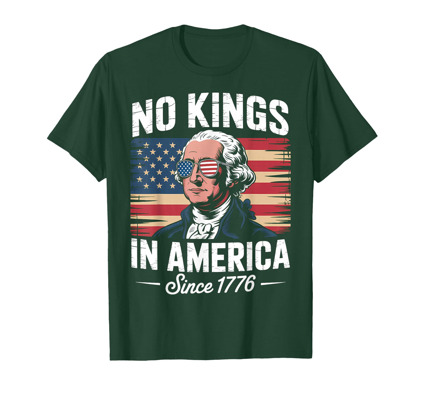 No Kings in America Since 1776 T-Shirt