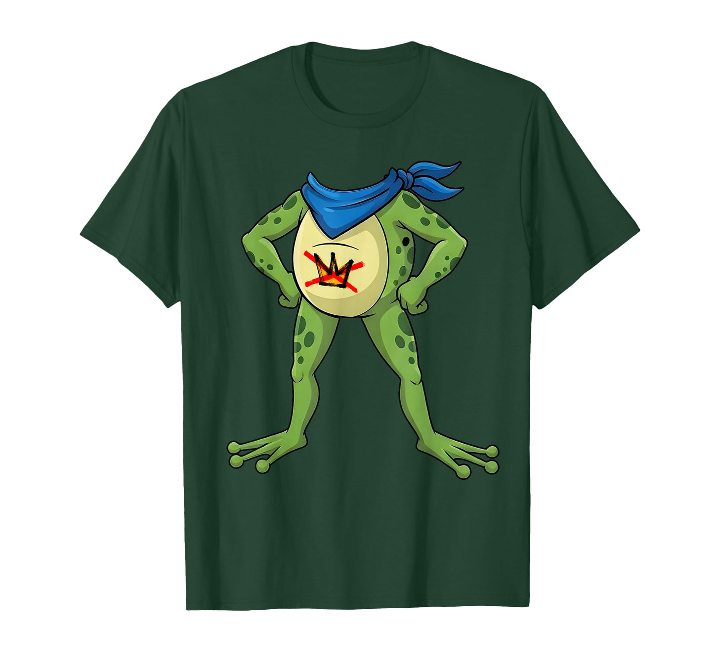 Funny No Kings Portland Frog Costume Protest T-Shirt