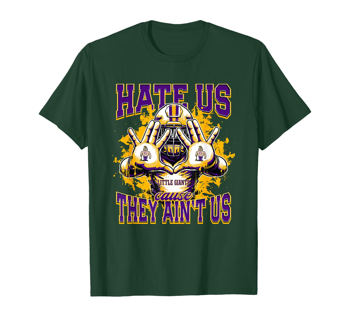 Canton Little Giants Logo Hate Us Cause They Ain't HS T-Shirt