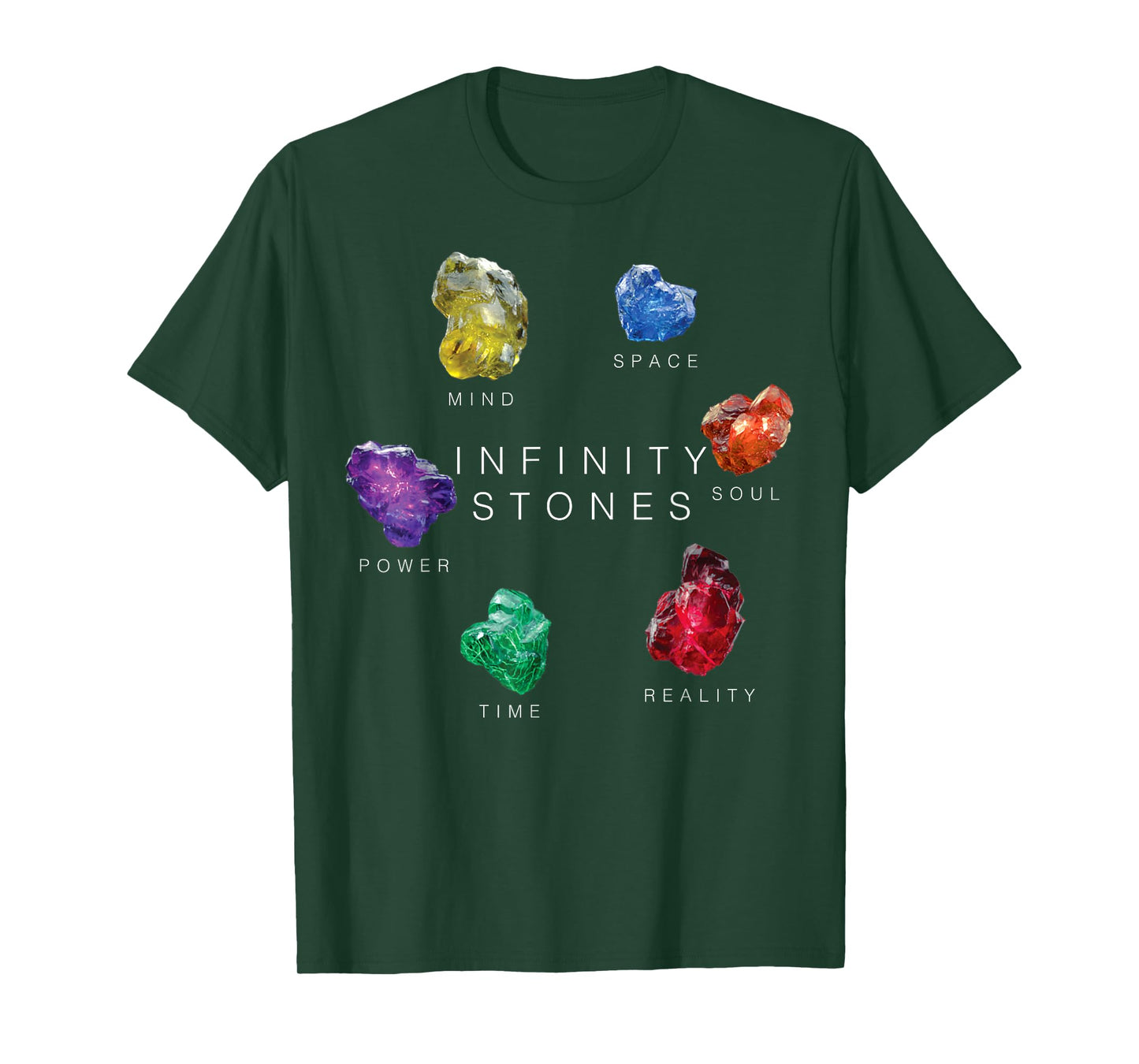 Marvel Avengers: Endgame Infinity Stones Circle T-Shirt