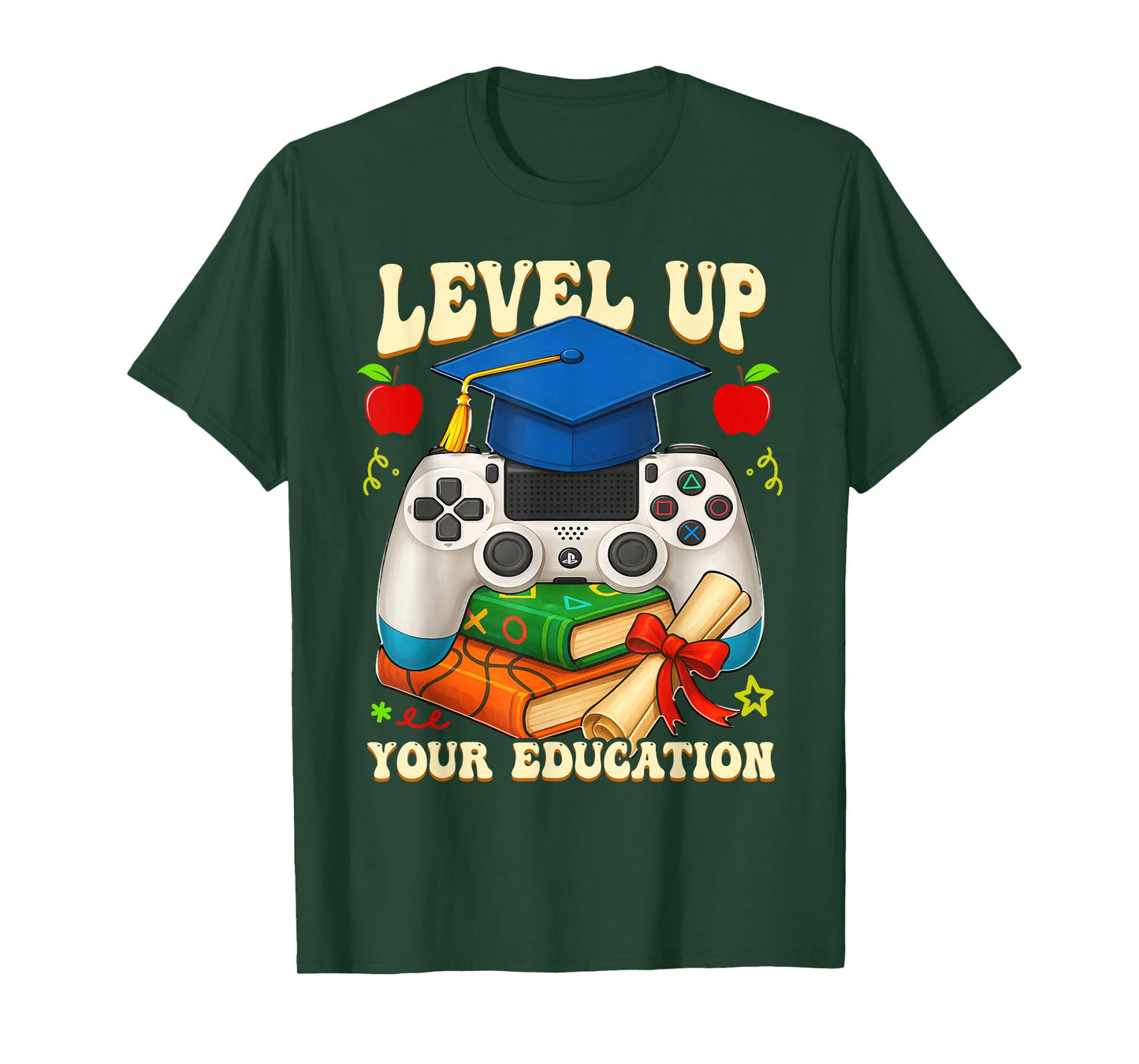 Level Up Your Education Gaming Inspired Teacher Gamers T-Shirt