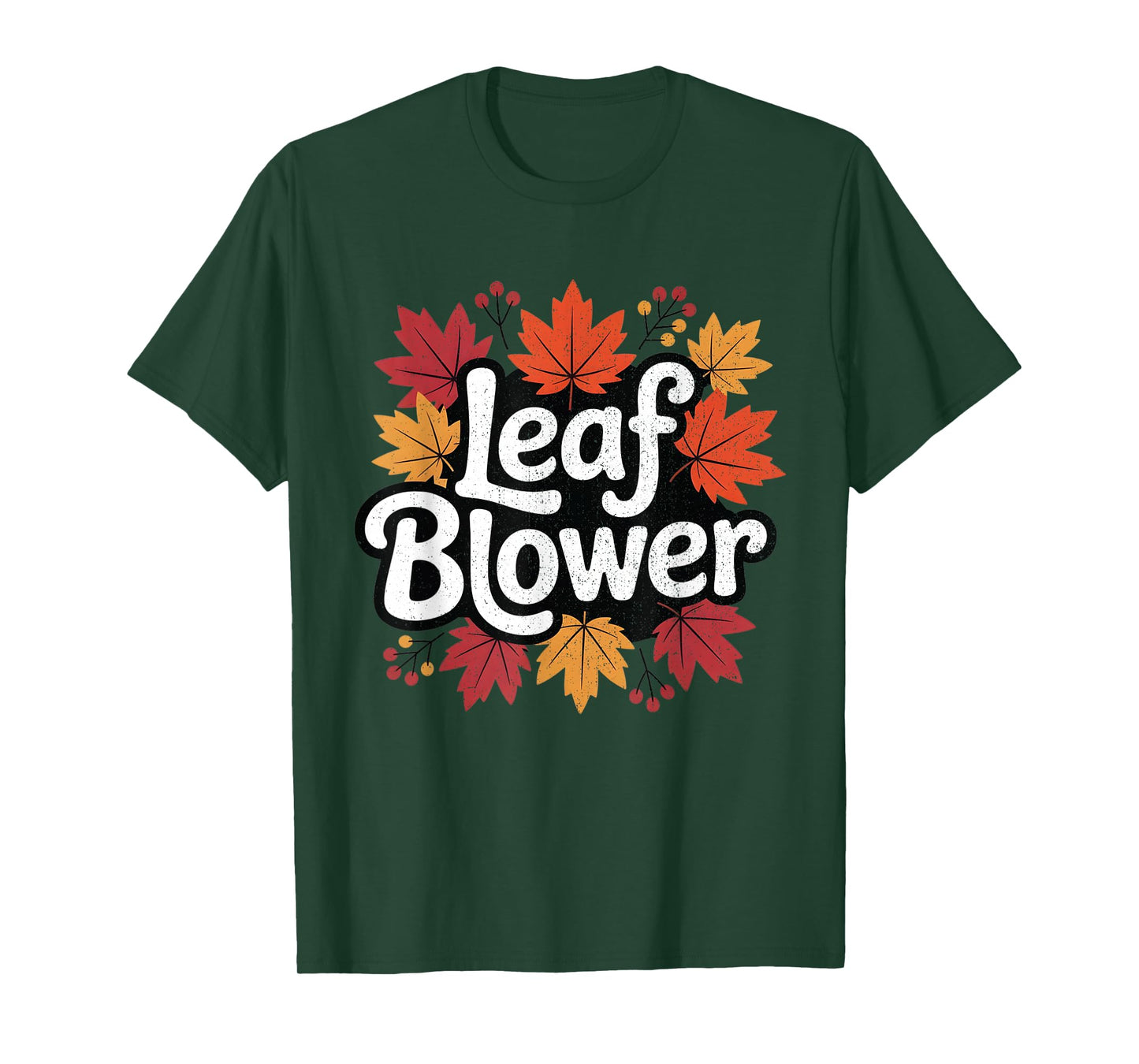 Spooktacular Fall Leaf Blower Sucking Leaf Blowers Cozy T-Shirt