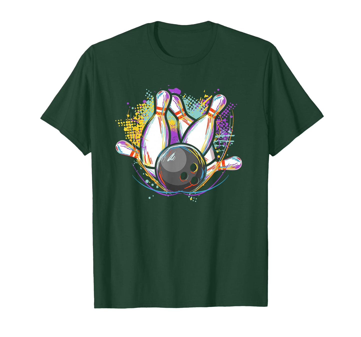 Bowling Pins - Bowling Bowler T-Shirt