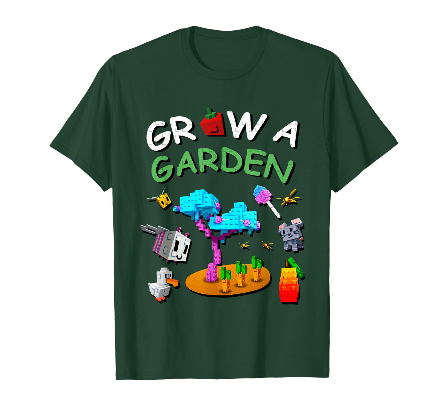 Grow A Garden Candy Blossom Funny Game T-Shirt