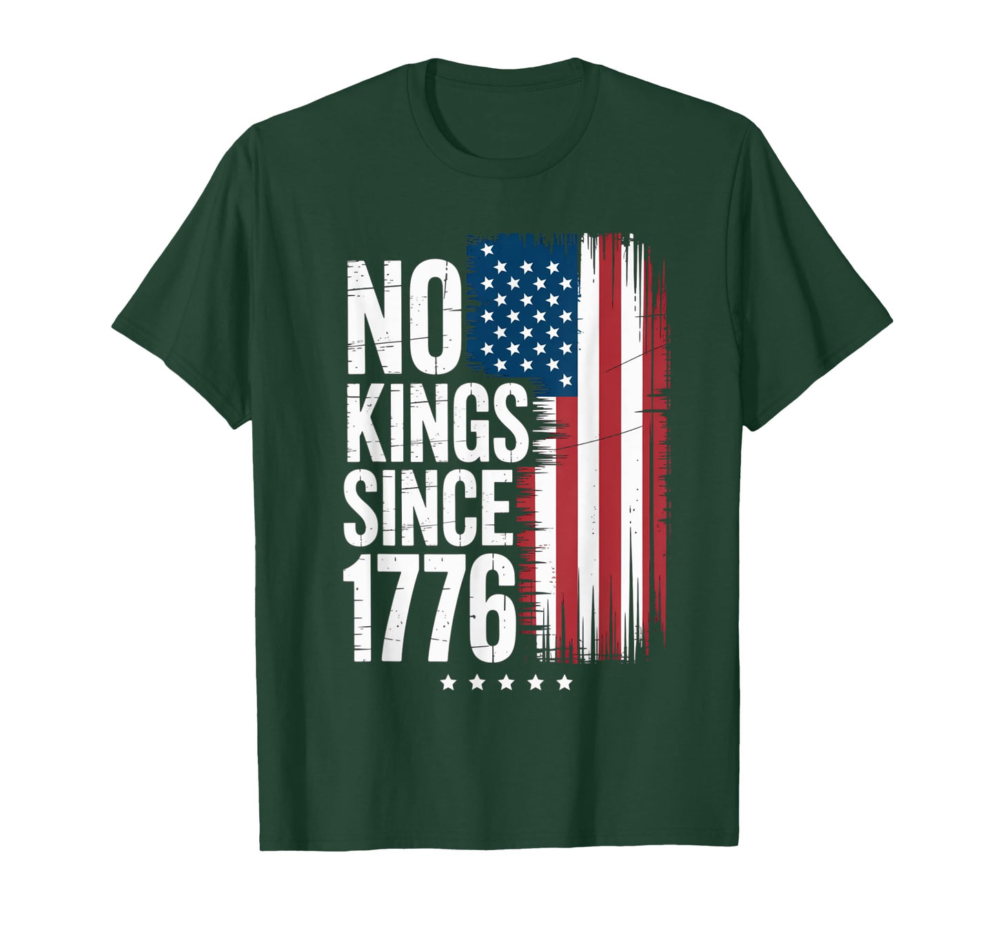 No Kings In America Since 1776 4th Of July Independence Day T-Shirt