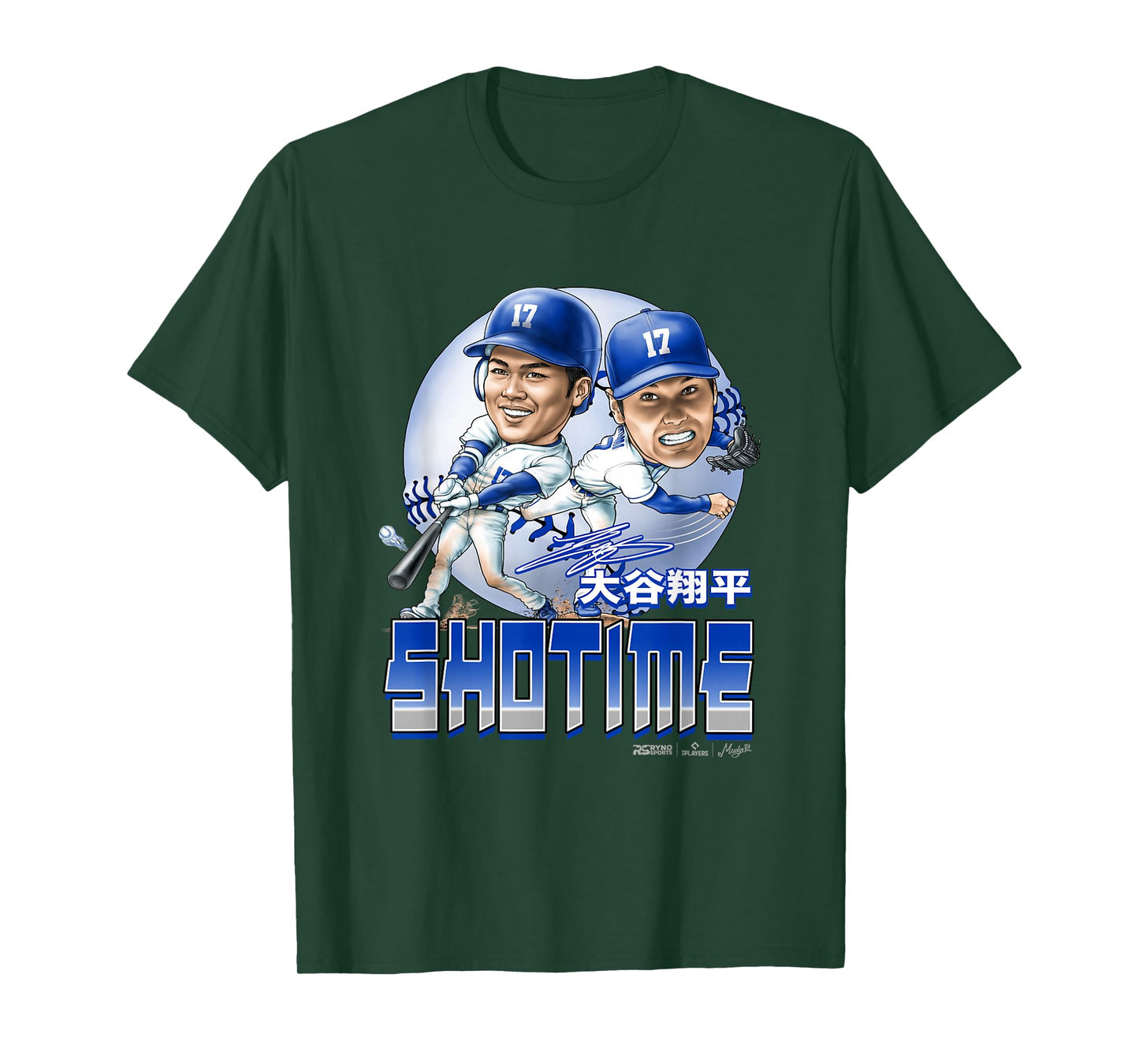 Shohei Ohtani Los Angeles Two-Way Mudge Studios MLBPA T-Shirt