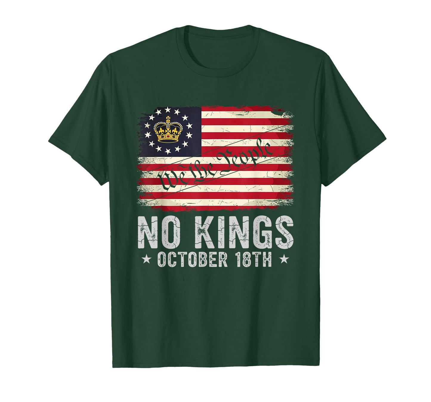 We The People Serve No Kings October 18th T-Shirt
