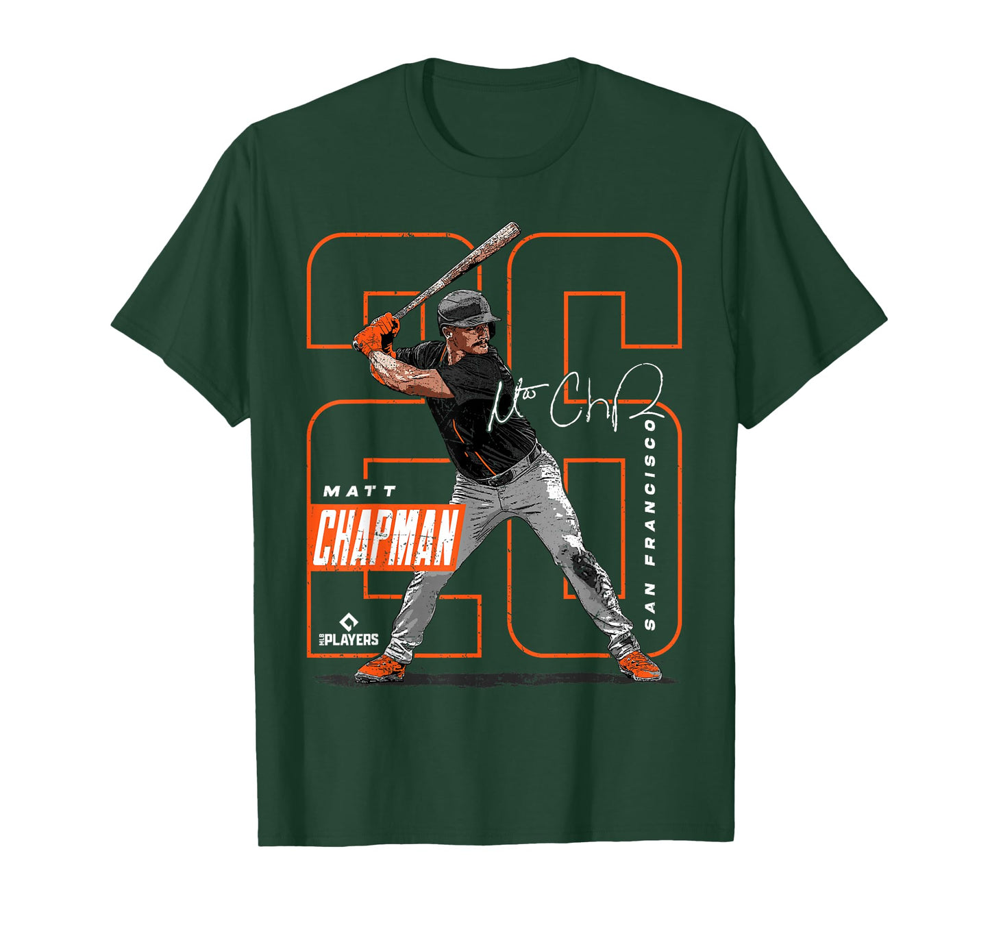 Matt Chapman | San Francisco MLB Baseball Players| MLBMC201M T-Shirt