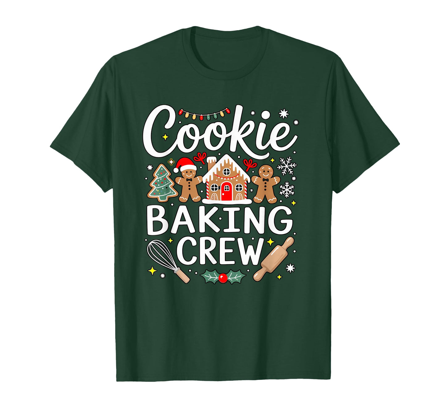 Holiday Family Cookie Baking Crew Party in MOM'S Kitchen T-Shirt