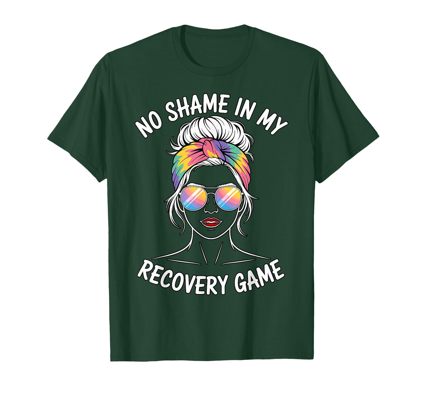 No Shame in My Recovery Game Inspirational Quote T-Shirt