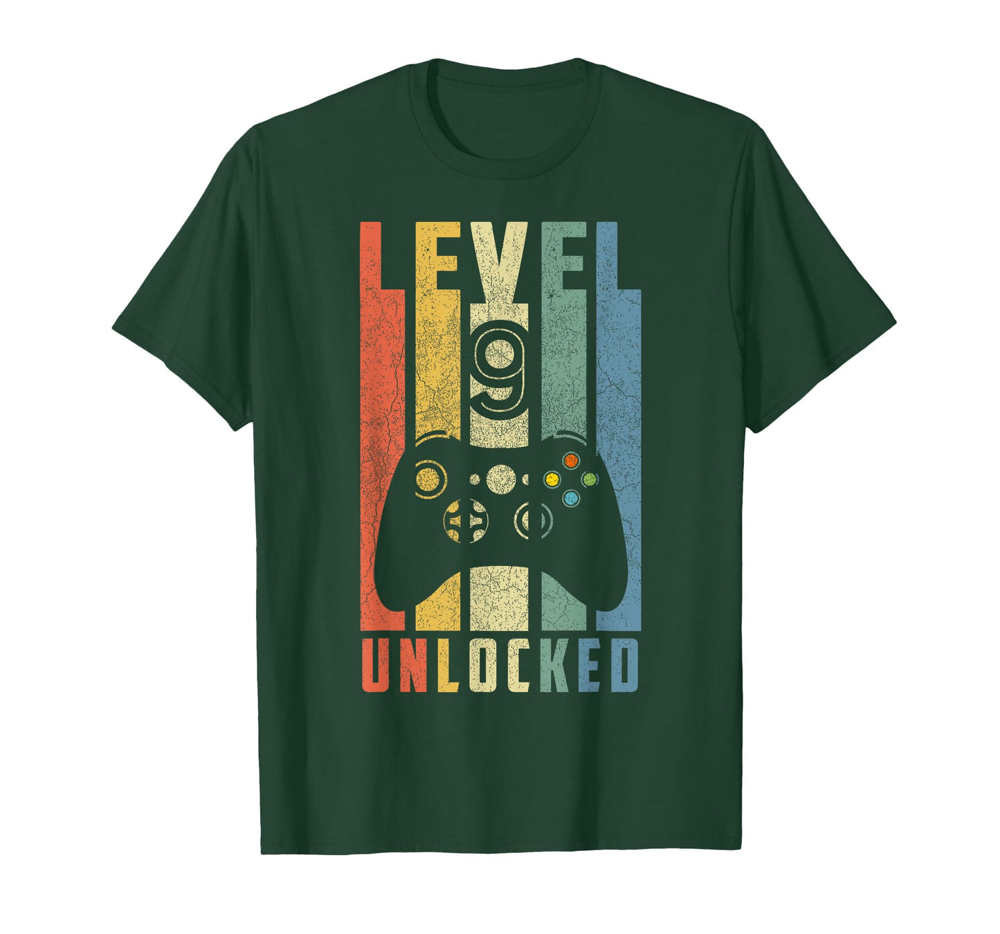 Level 9 Unlocked 9th Video Gamer Birthday Boy Gifts T-Shirt