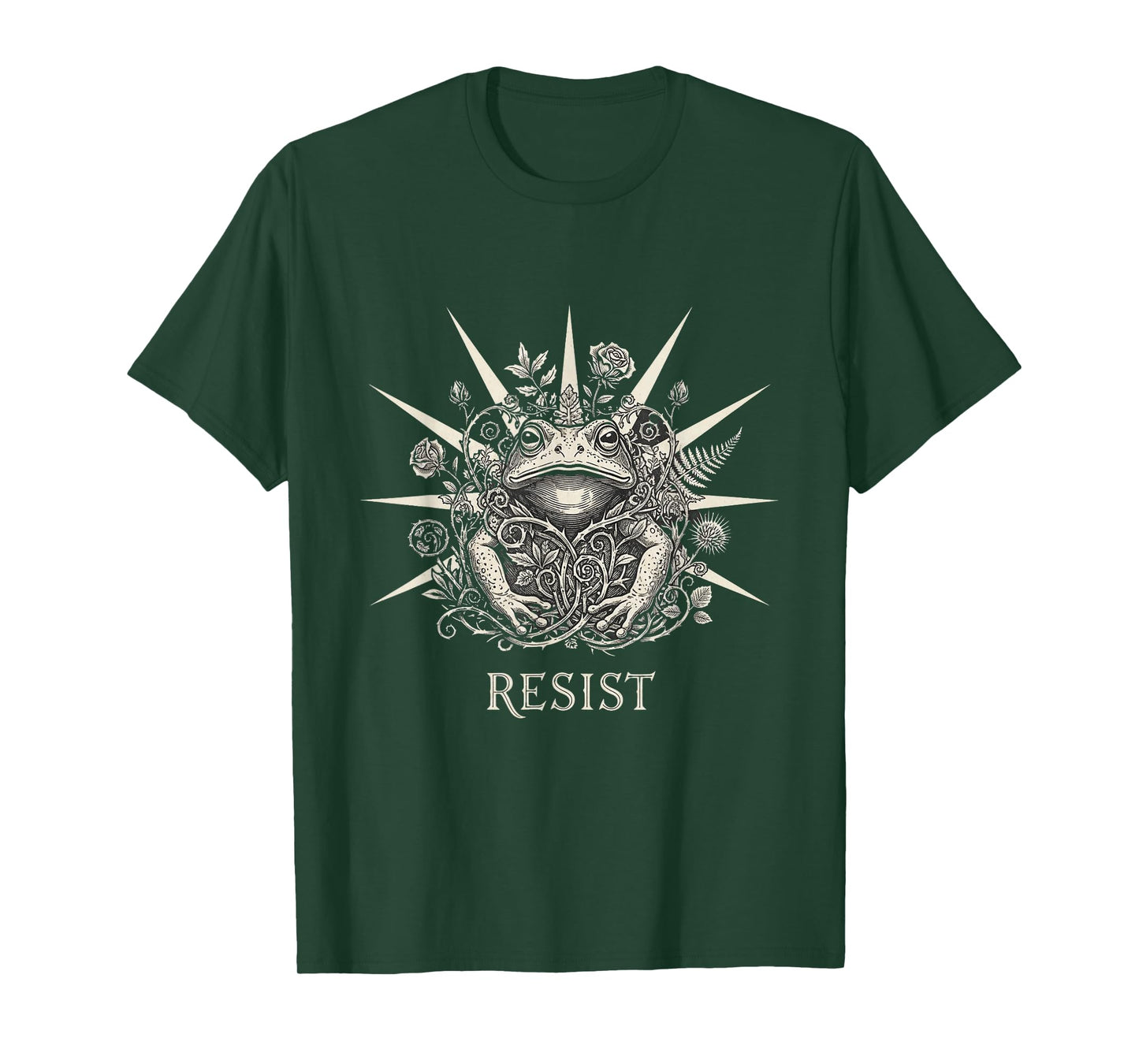 Portland Resist Frog Protest No Kings Day T-Shirt