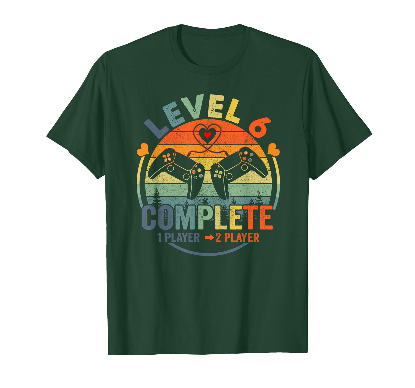 Gamer 6th Wedding Anniversary Level 6 Complete Anniversary T-Shirt