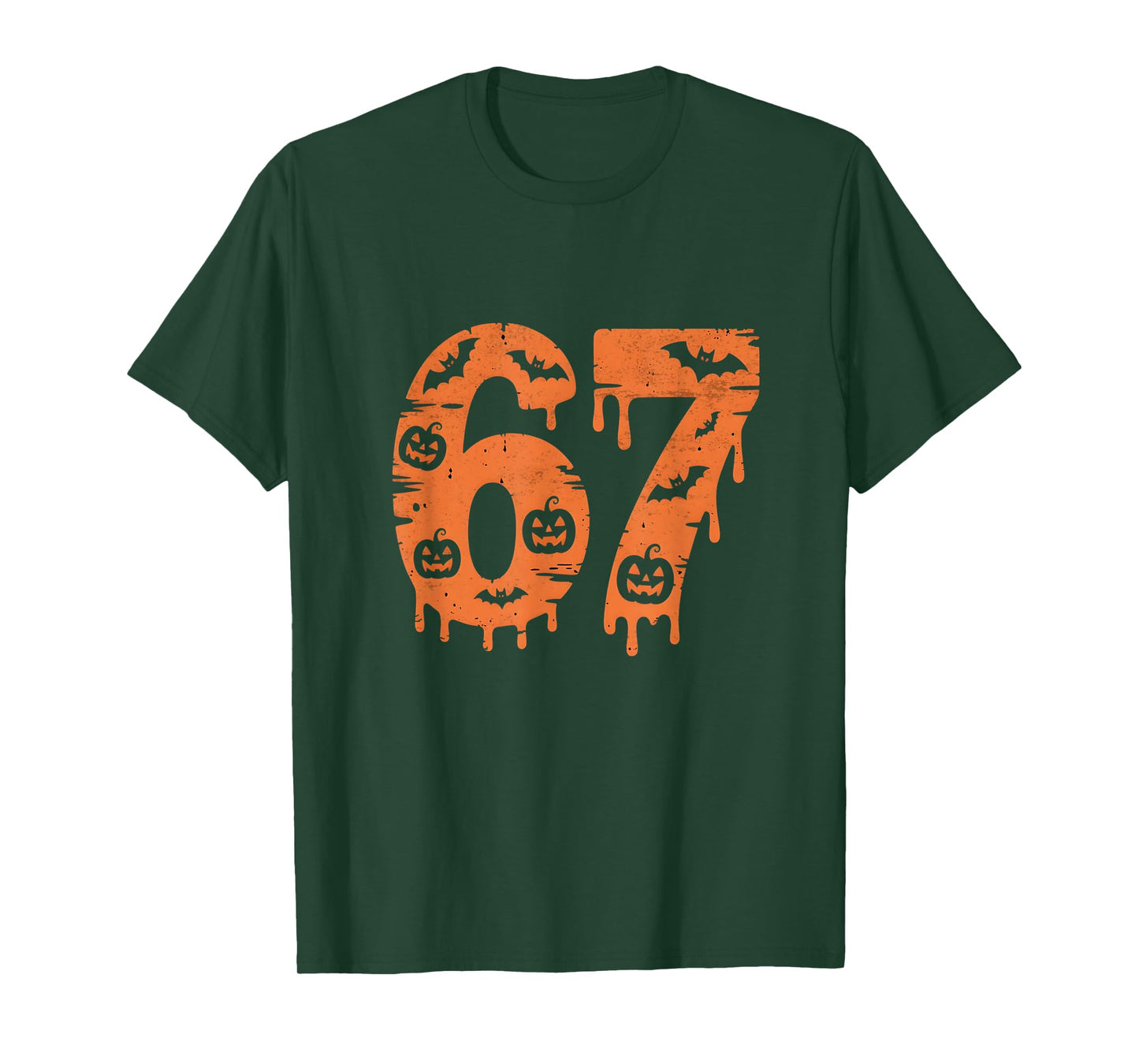 67 Six Seven Meme Funny Halloween T-Shirt