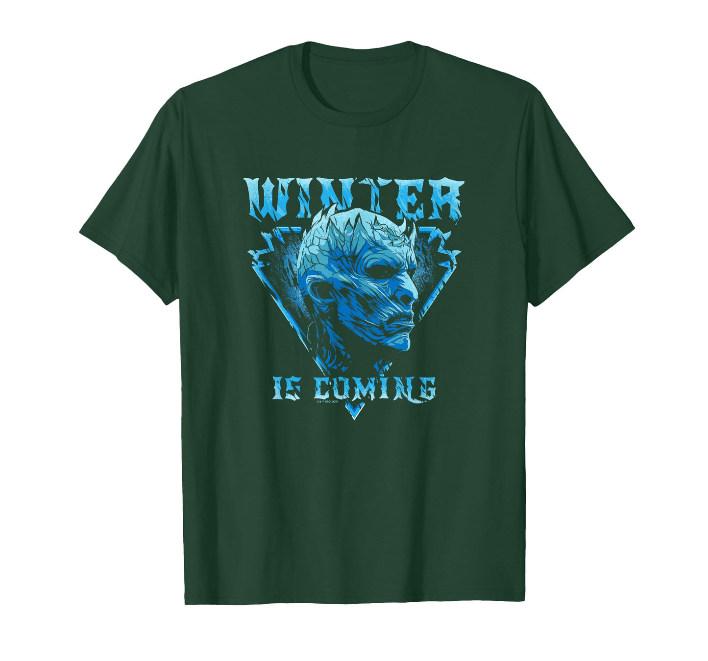Game Of Thrones Winter Is Coming Night King Side Portrait T-Shirt