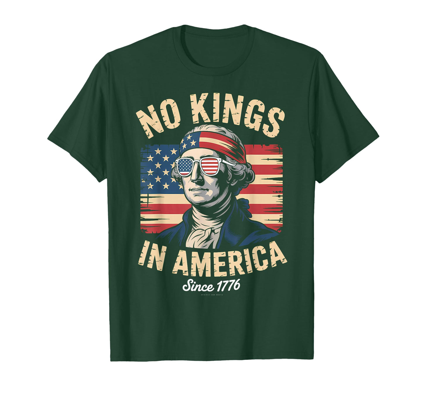 No Kings in America Since 1776 T-Shirt