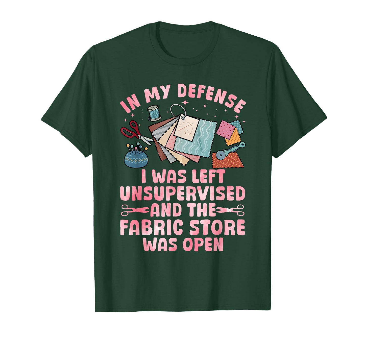 Funny Quilting Design for Men Women Sewing Sew Quilter Sewer T-Shirt