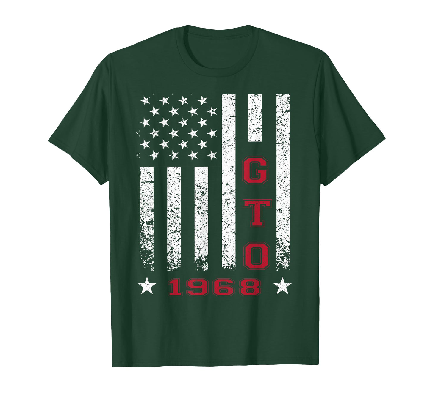 Jersey Style GTO 68 1968 Old School Muscle Cars T-Shirt