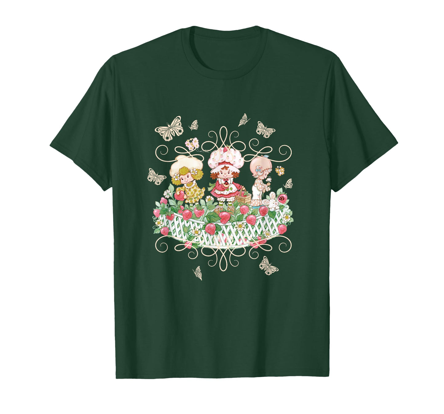 Strawberry Shortcake & Lemon Meringue Vintage Garden Besties T-Shirt