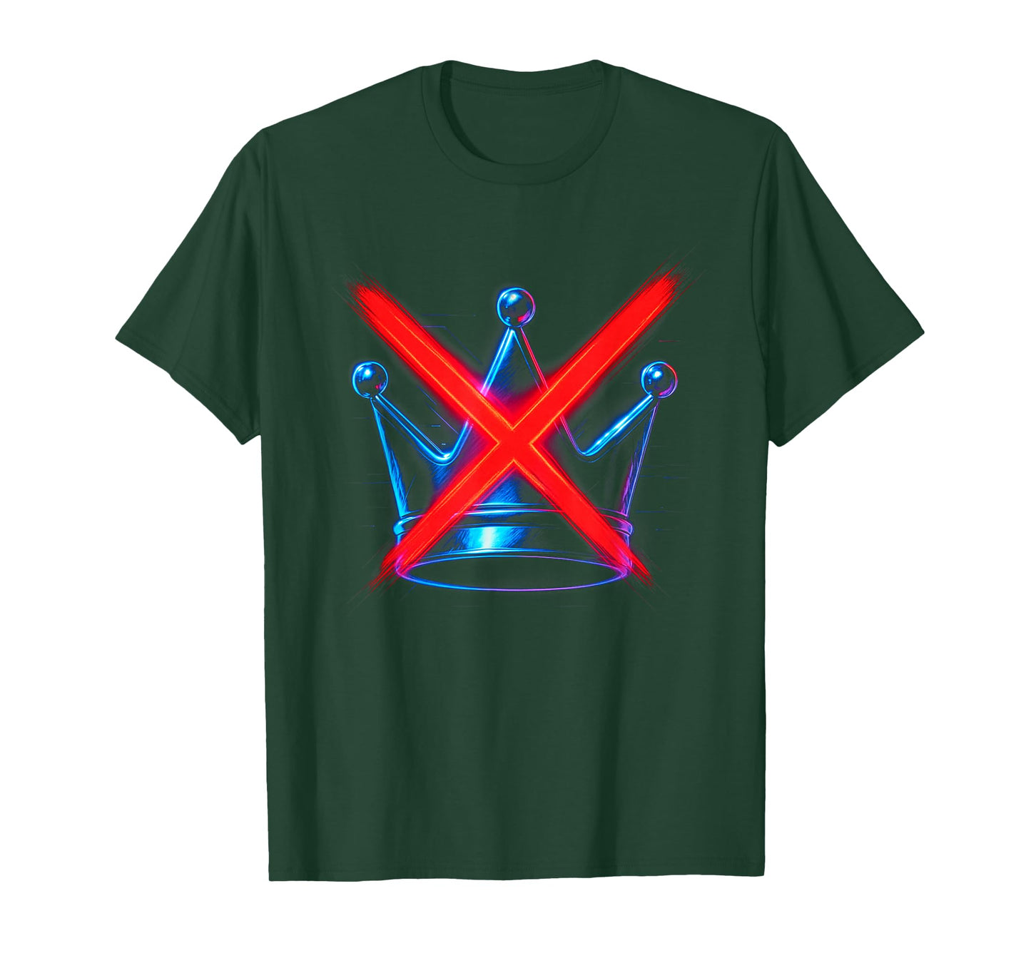No Kings Art Spirit Crown X Freedom Symbol T-Shirt