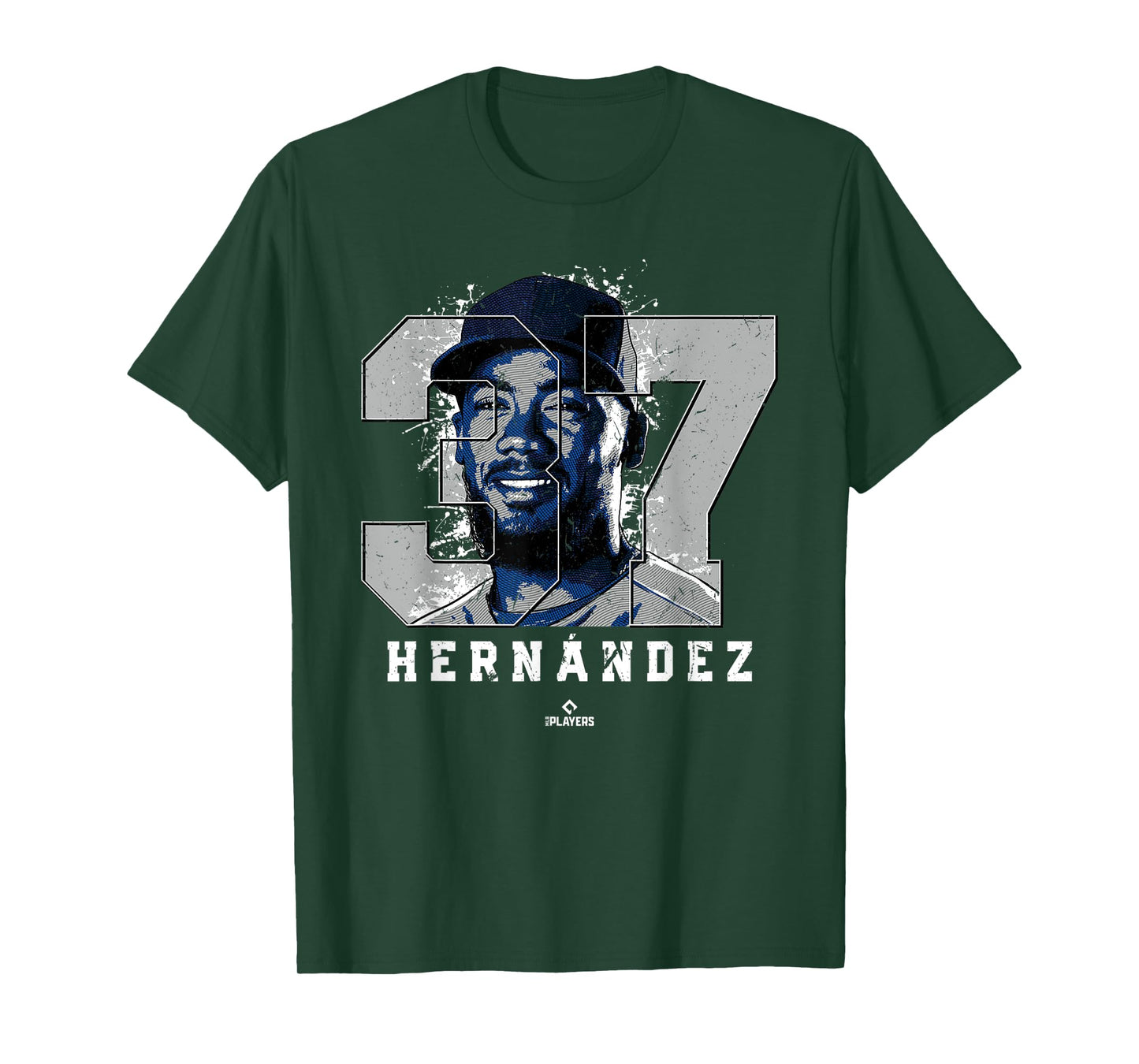 Teoscar Hernandez Silhouette Toronto MLBPA T-Shirt