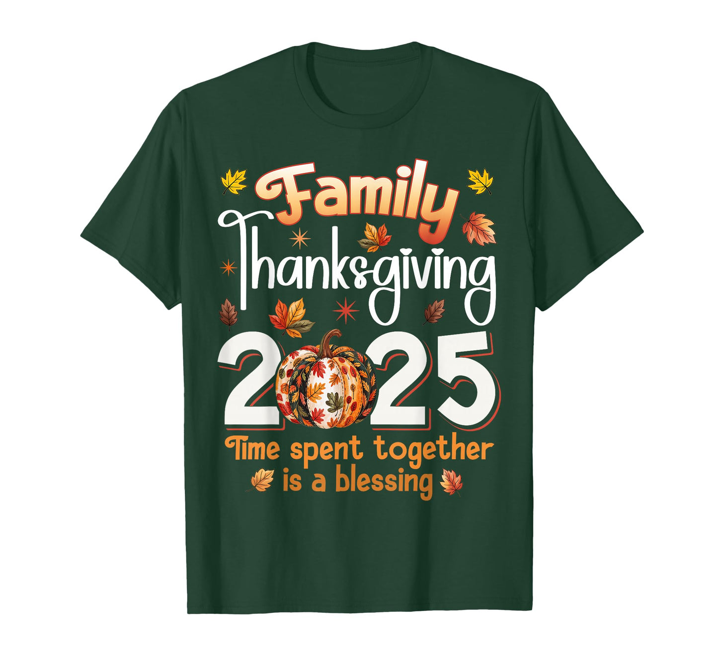 Family Thanksgiving 2025 Thanksgiving Crew Matching Group T-Shirt