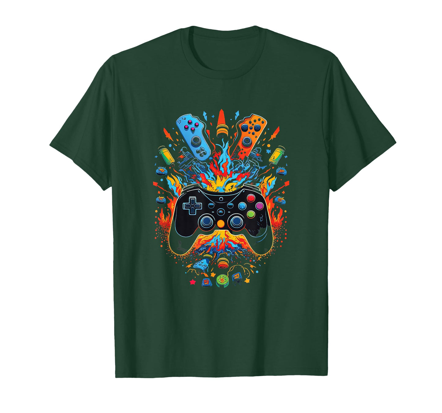 Gamer Aesthetic Graphic Gaming Video Games Boys Teens Kids T-Shirt