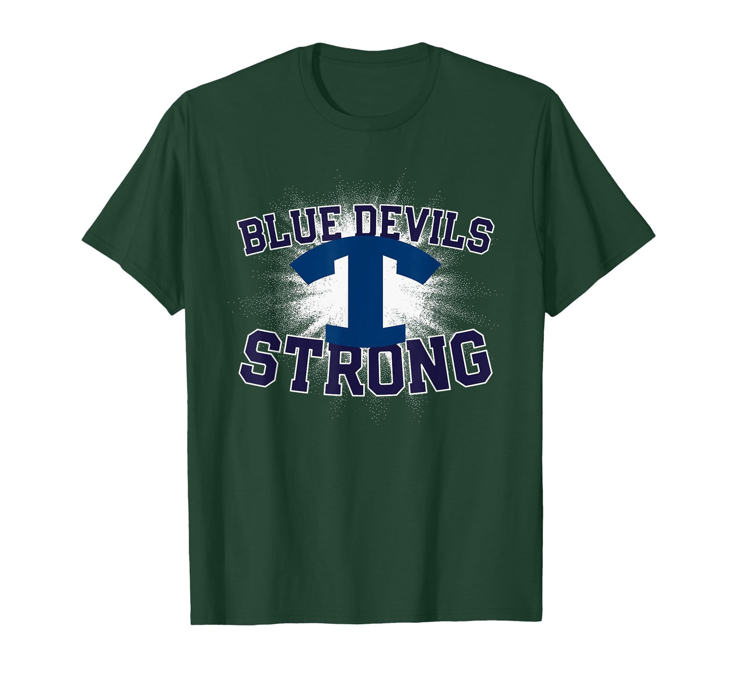 Tift County Blue Devils Logo Strong Flag HS T-Shirt