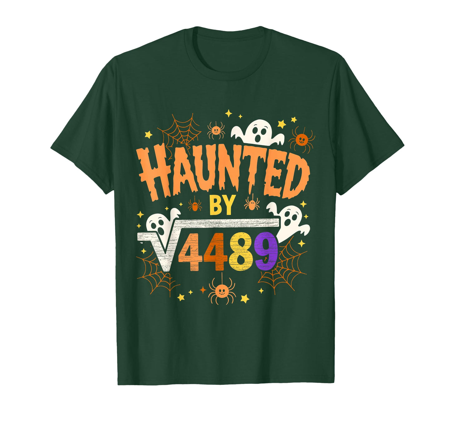 Haunted by 4489 Meme Six Seven 67 Funny Ghost Halloween T-Shirt